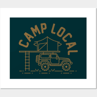 Camp Local Posters and Art